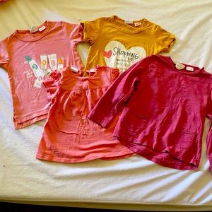 Zara kids tee shirts, all 18-24 months